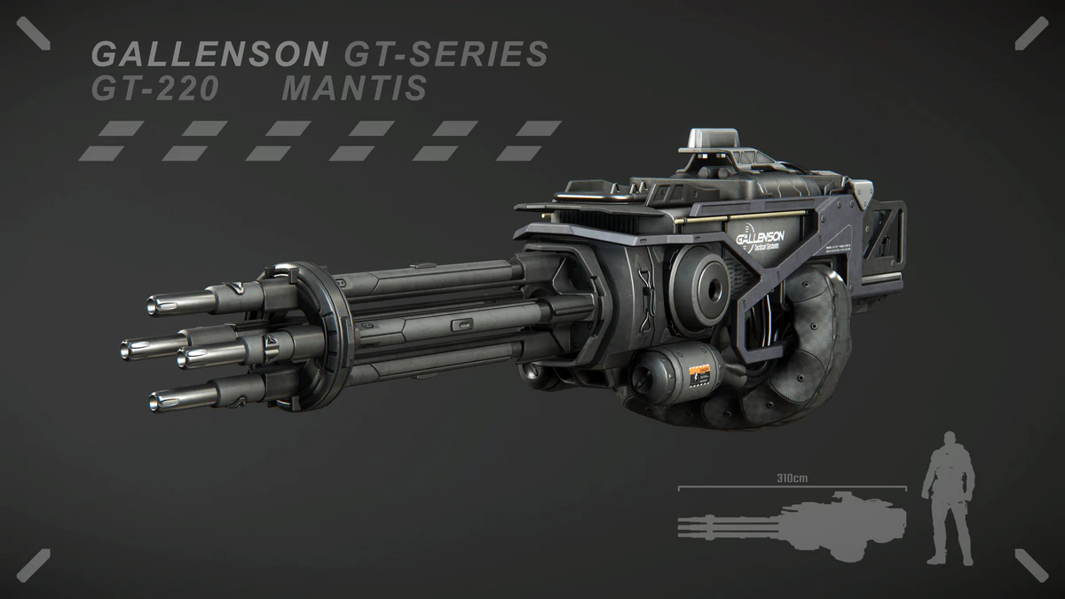 Mantis GT-220 Gatling