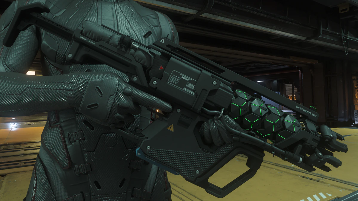 Quartz "Black Op" Energy SMG